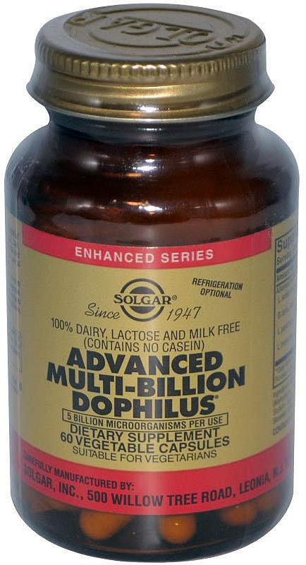 Solgar Advanced Multi-Billion Dophilus 60 капсул Solgar Advanced Multi-Billion Dophilus 60 капсул