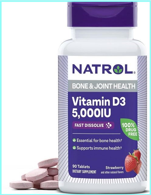 Vitamin D3 5000 IU Natrol Vitamin D3 5000 IU Natrol