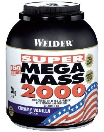 Weider Mega Mass 2000 3 кг