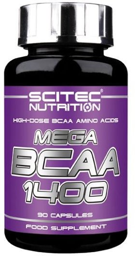 Scitec Nutrition Mega Bcaa 1400 90 капсул