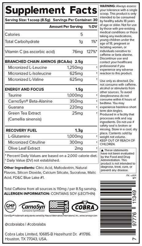 Cobra Labs Daily Amino 255 г