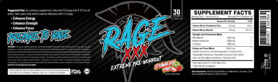 Centurion Labz Rage Xxx 282 г Centurion Labz Rage Xxx 282 г