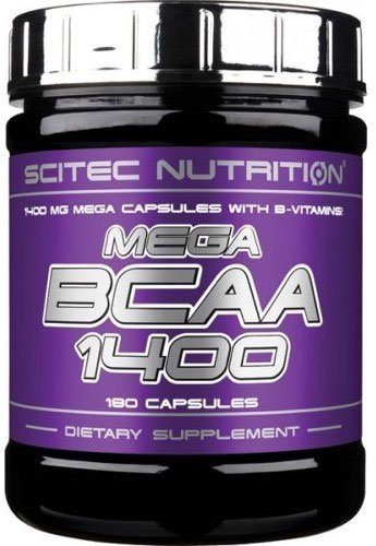 Scitec Nutrition Mega Bcaa 1400 180 капсул