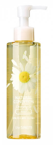 The Saem Natural Condition Cleansing Oil Mild 180 мл Гидрофильное масло с экстрактом ромашки 