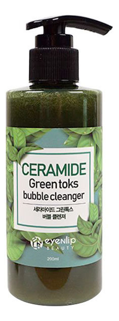 Eyenlip Ceramide Green Toks Bubble Cleanser 200 мл Пенка кислородная для умывания