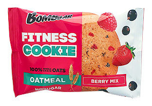 Bombbar Fitness Cookie 40 г Овсяное фитнес печенье 