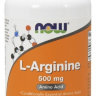 Now L-Arginine 500 мг 100 капсул