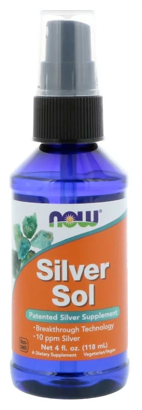 Now Silver Sol 118 мл Коллоидное серебро