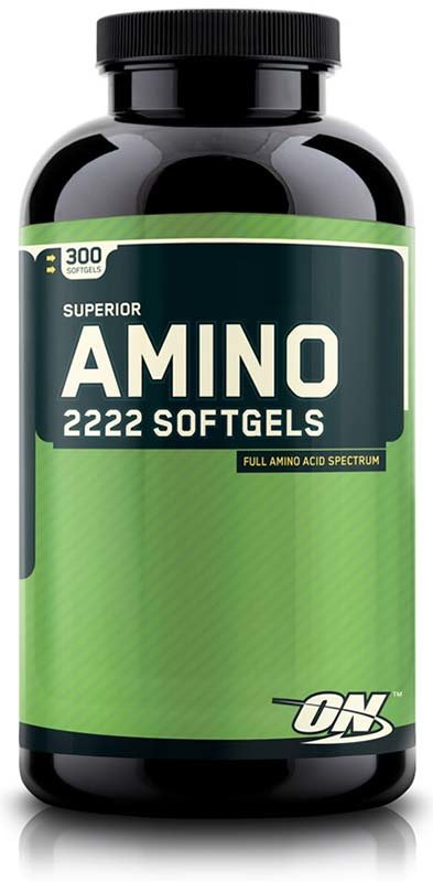 Optimum Nutrition Superior Amino 2222 Softgels 300 капсул