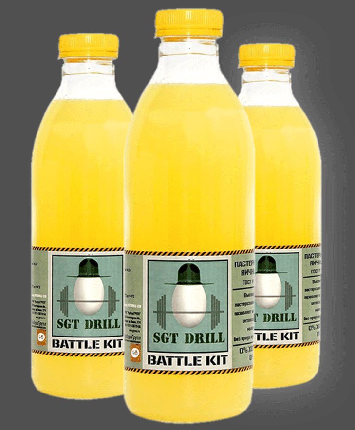 SgtDrill Ltd Battle Kit Яичный белок 500 мл