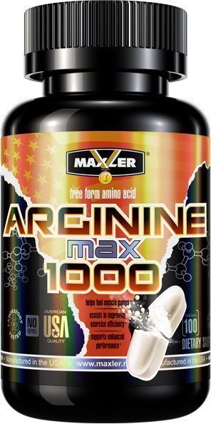 Maxler Usa Arginine 1000 Max 100 таблеток