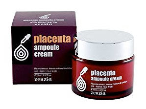Zenzia Placenta Ampoule Cream 70 мл Плацентарный крем для лица 
