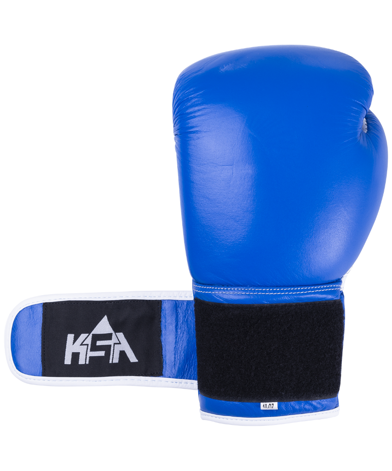 Перчатки боксерские Wolf Blue, кожа, 8 oz