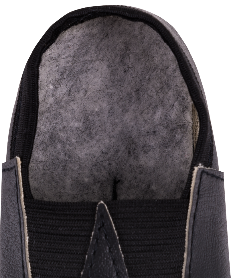 Чешки классические 3740, кожзам, черные, р.35-37