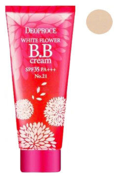 Deoproce White Flower Bb Cream SPF35 Pa+++ #21 30 г Крем Бб 21 тон