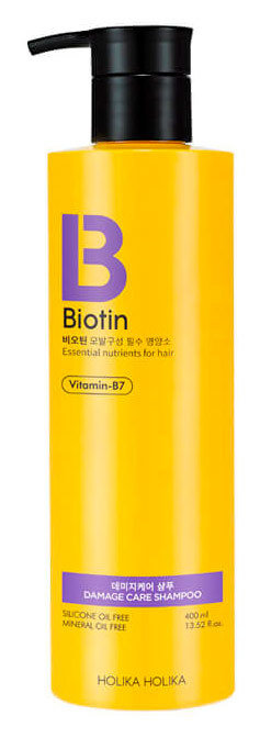 Holika Holika Biotin Damage Care Shampoo 400 мл