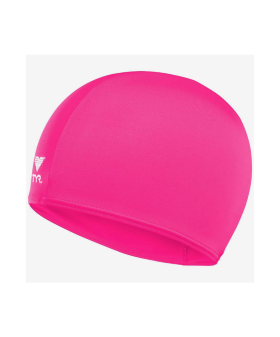 Шапочка для плавания Solid Lycra Cap LCY/670, лайкра, розовый