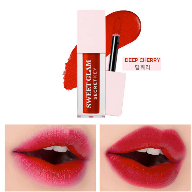 Secret Key Sweet Glam Velvet Tint #05 Deep Cherry 5 г Вельветовый тинт для губ Secret Key Sweet Glam Velvet Tint #05 Deep Cherry 5 г Вельветовый тинт для губ