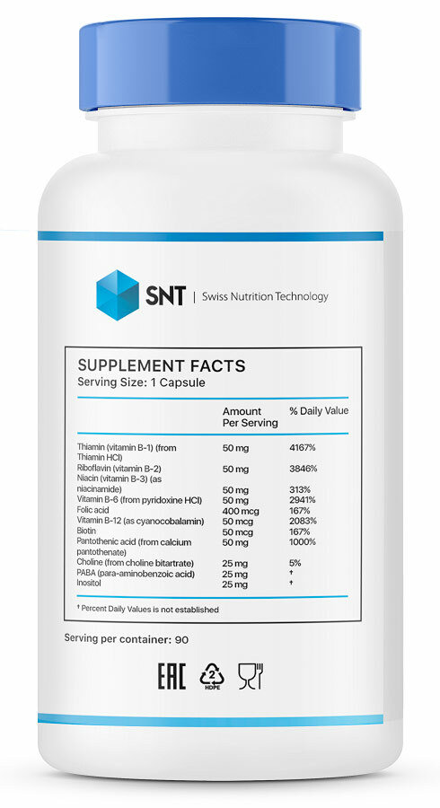 Snt Vitamin B-50 90 капсул