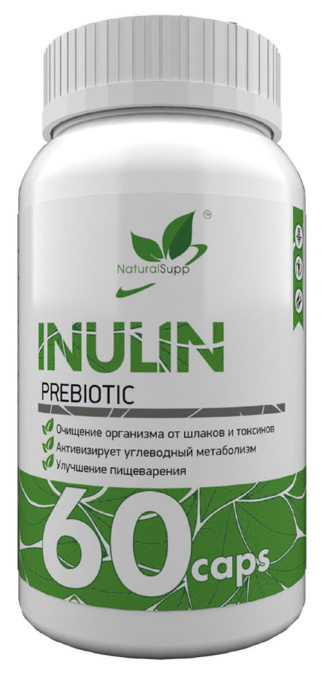 NaturalSupp Inulin 500 мг 60 капсул 