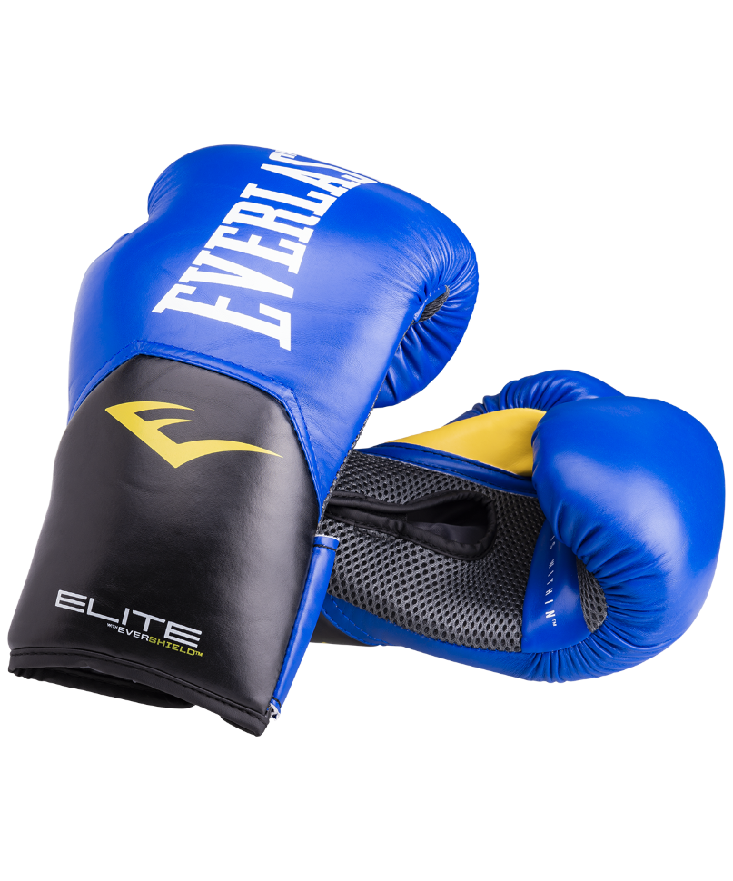 Перчатки боксерские Elite ProStyle P00001242, 12oz, к/з, синий