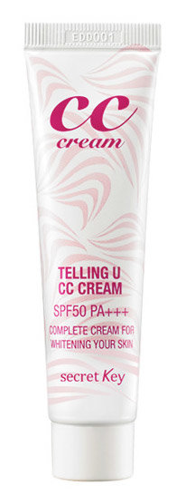 Secret Key Telling U Cc Cream SPF50+ Pa+++ 30 мл Сс крем для увлажнения и сияния 