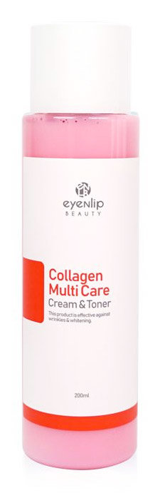 Eyenlip Collagen Multi Care Cream & Toner 200 мл Тонер-крем с коллагеном 2 в 1 