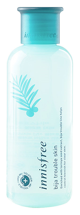 Innisfree Bija Trouble Skin 200 мл оник для проблемной кожи лица с маслом торреи 