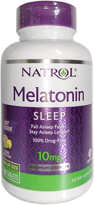 Natrol Мелатонин 10 mg Fast Dissolve (100 таблеток) 