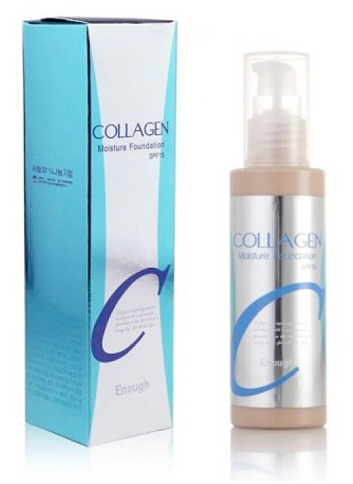 Enough Collagen Moisture Foundation #21 100 мл Увлажняющий тональный крем с коллагеном