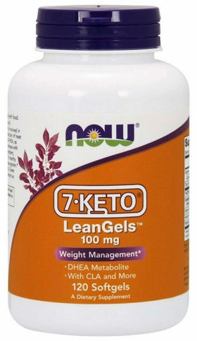 Now 7-Keto LeanGels 100 мг 120 капсул