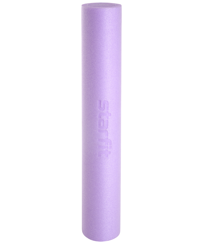 Ролик для йоги и пилатеса Core FA-501, 15x90 см, фиолетовый пастель