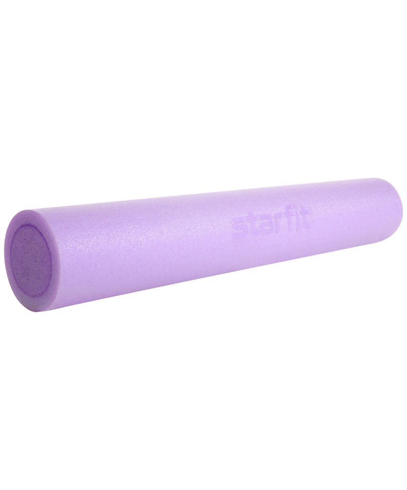 Ролик для йоги и пилатеса Core FA-501, 15x90 см, фиолетовый пастель