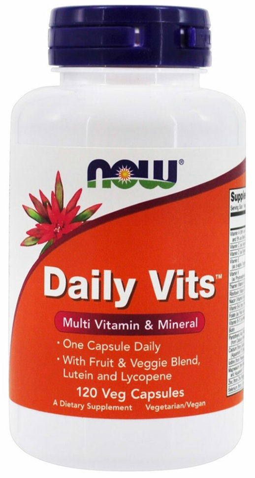 Now Daily Vits Multi 120 капсул