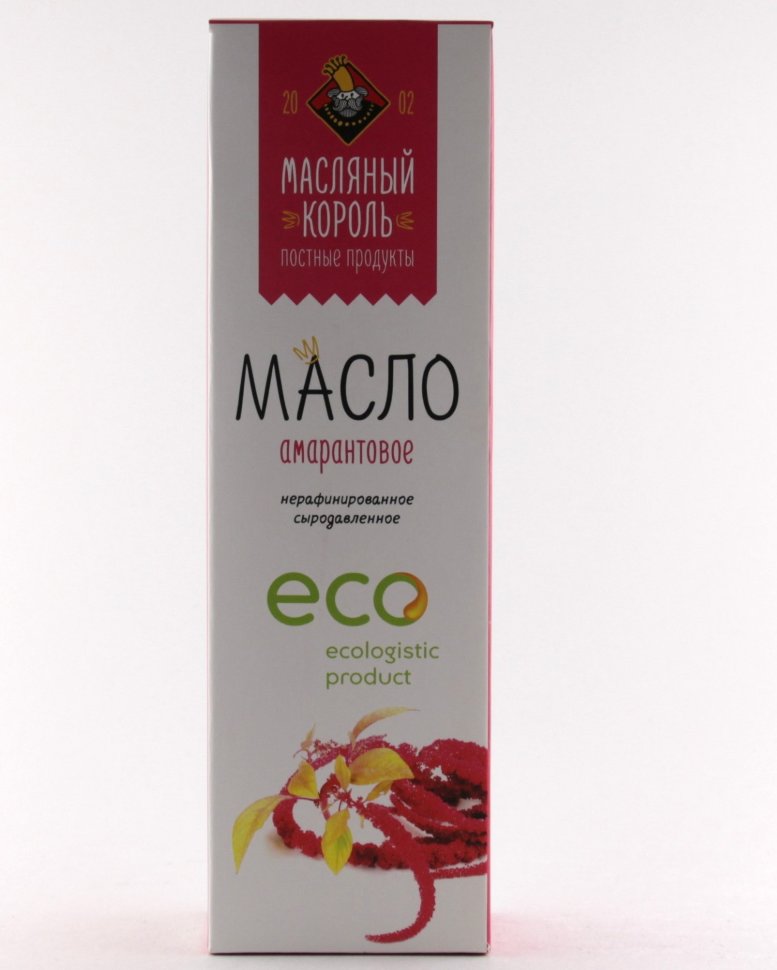 Амарантовое масло Масляный Король 250 мл