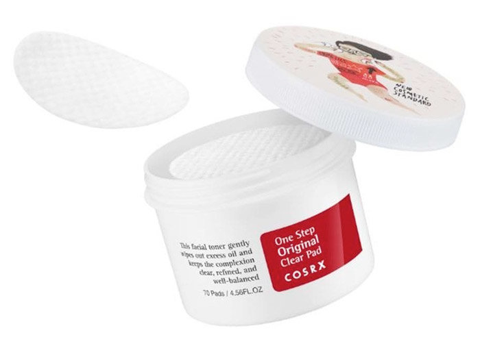 Cosrx One Step Original Clear Pad Очищающие подушечки c Bha-кислотой, 70 штук 