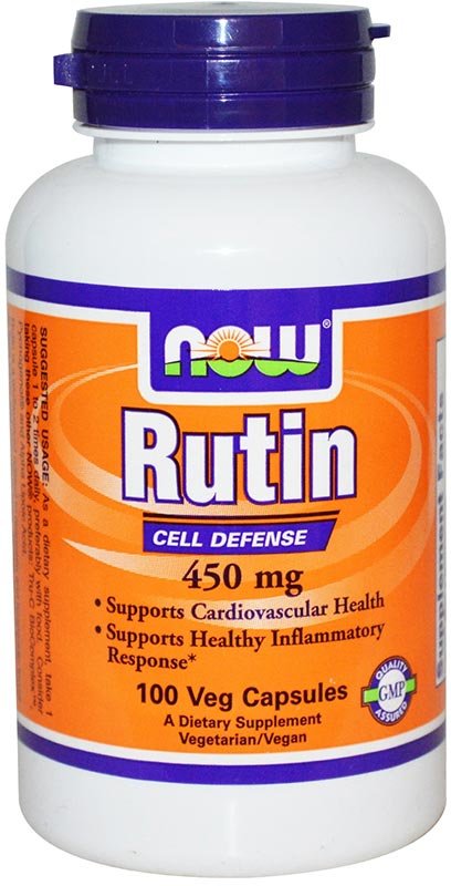Now Rutin 450 мг 100 капсул 