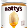 Nattys Peanut Butter Crunchy 525 г Арахисовая хрустящая паста с натуральным мёдом