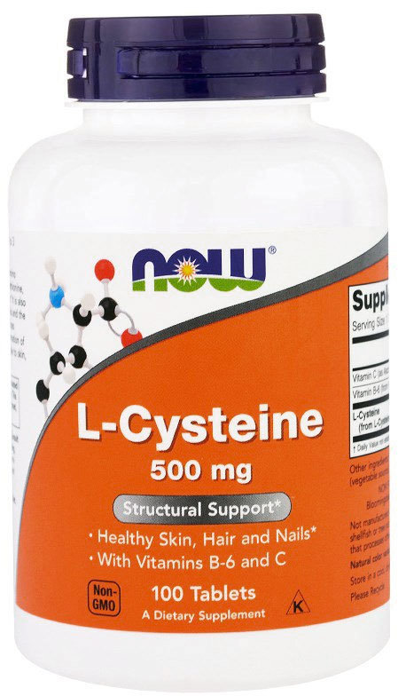 Now L-Cysteine 500 мг 100 таблеток 