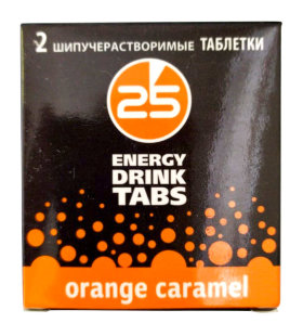 25-й час Energy Drink Tabs Энергетик, 2 растворимые таблетки
