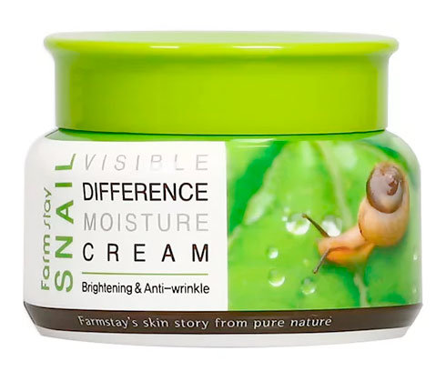 FarmStay Snail Visible Difference Moisture Cream 100 г Увлажняющий крем с улиточным муцином 