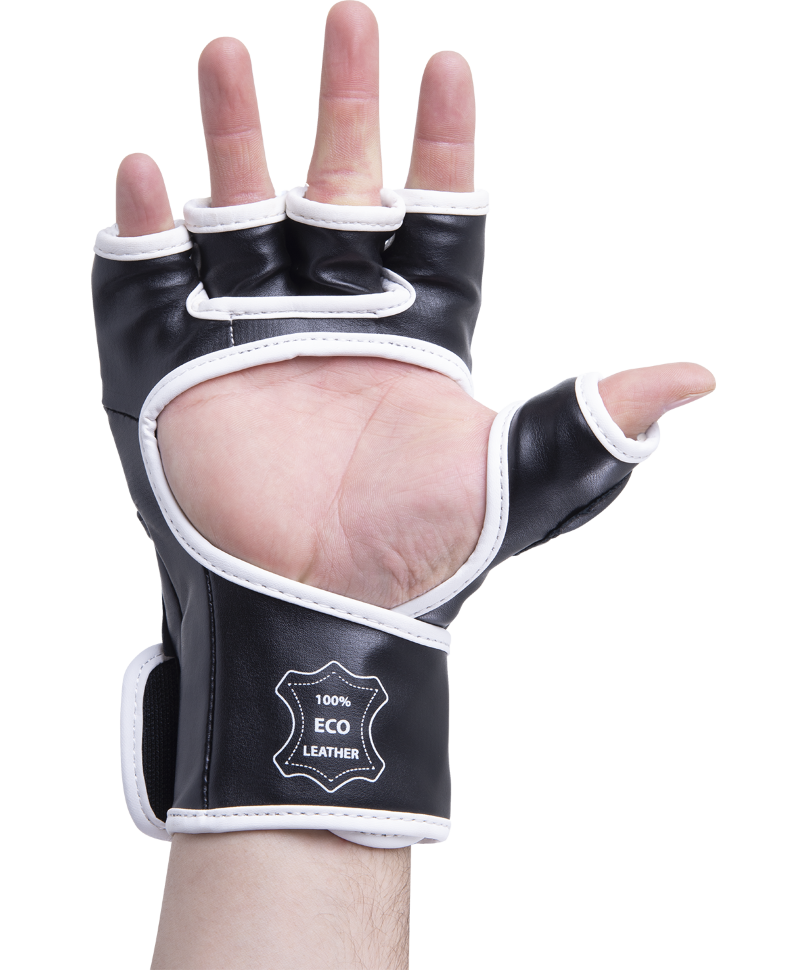Перчатки для MMA Wasp Black, к/з, L