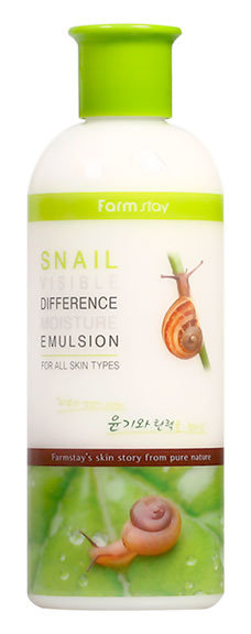 FarmStay Snail Visible Difference Moisture Emulsion 350 ml Увлажняющая эмульсия с муцином улитки