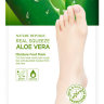Nature Republic Real Squeeze Aloe Vera Moisture Foot Mask 16 мл Маска для ног увлажняющая с экстрактом алоэ