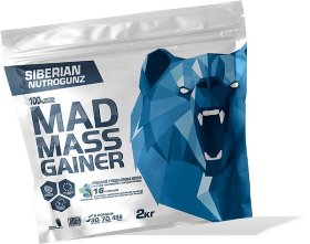 Siberian Nutrogunz Mad Mass Gainer 2 кг