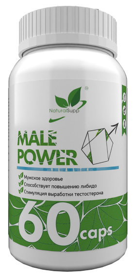 NaturalSupp Male Power 60 капсул