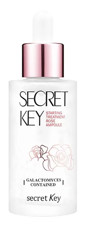 Secret Key Увлажняющая ампульная сыворотка для лица с розовой водой Starting Treatment Rose Ampoule 50 мл