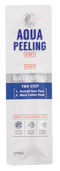 A'pieu Aqua Peeling Blackhead Swab Палочки очищающие от черных точек с Ана-кислотами