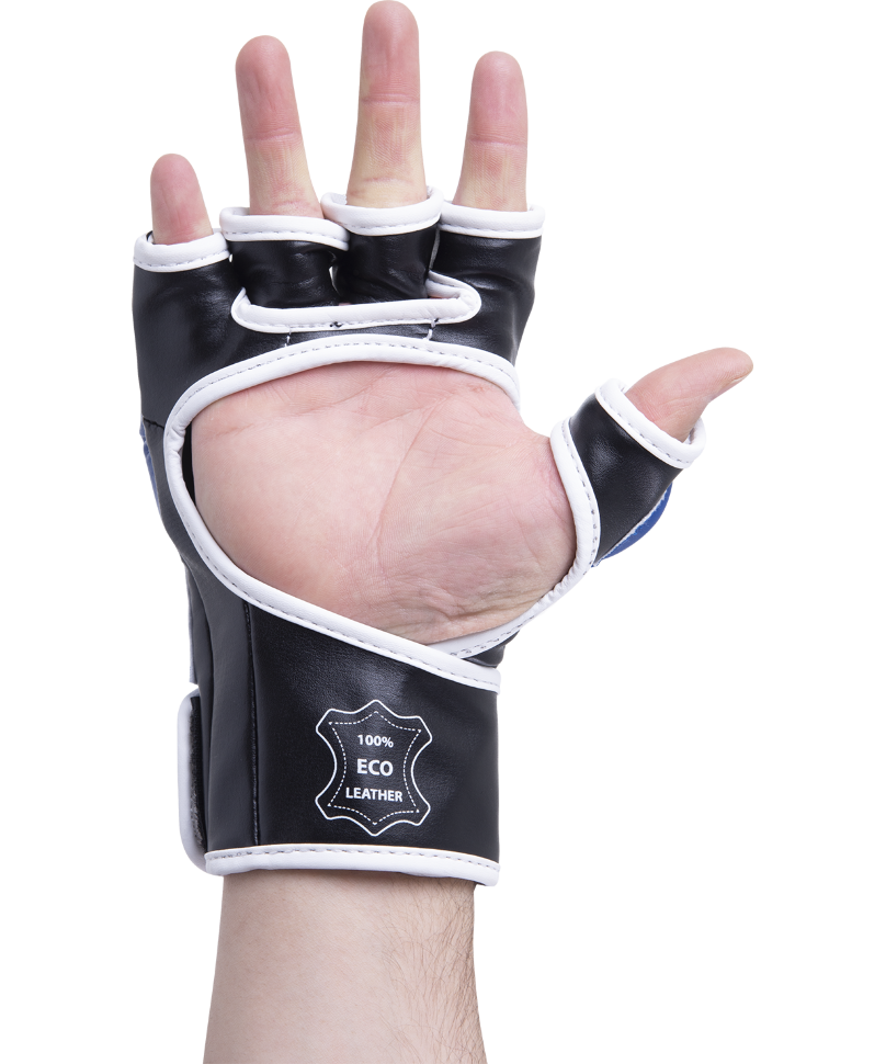 Перчатки для MMA Wasp Blue, к/з, M