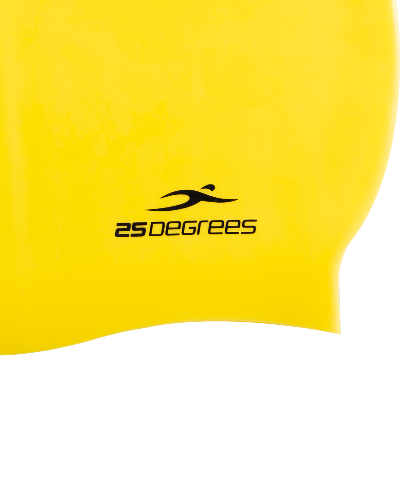 Шапочка для плавания Nuance Yellow, силикон